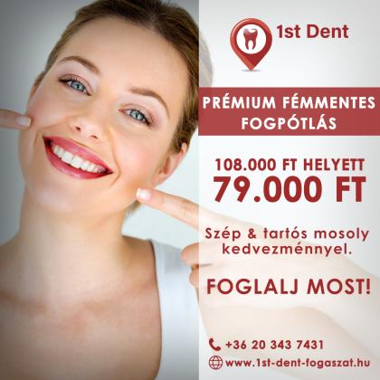 Cirkónium fogpótlás akció